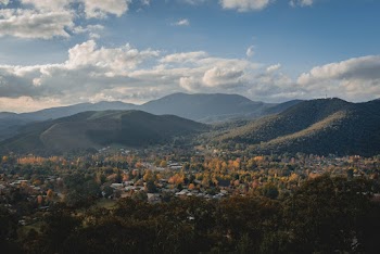 Photo of Mountain Scenery Under Blue Sky