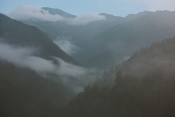 Photo of Mountains On A Foggy Day