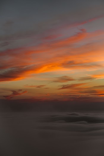 Photo of Orange Clouds