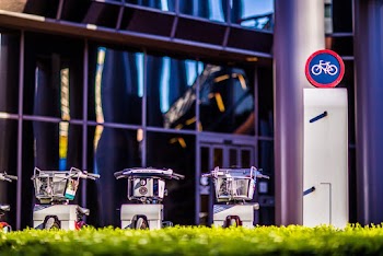 Photo Of Parked Bicycles