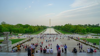 Photo of People and Park during Sunset