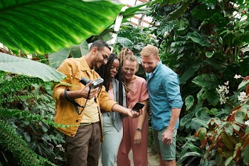 Photo of People Looking at Their Picture