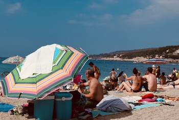 Photo Of People On Seashore During Daytime