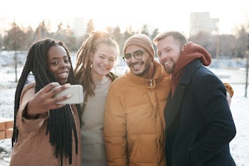 Photo Of People Taking Selfie