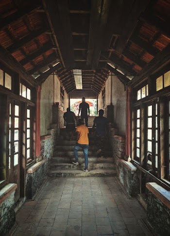 Photo of People Walking on Stairs