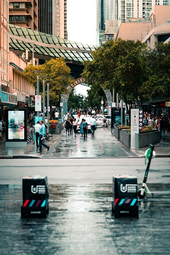 Photo of People Walking on Street