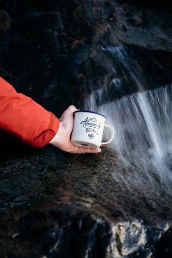 Photo of Person Holding a Cup