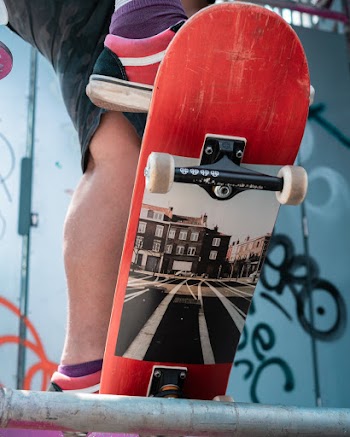 Photo of Person on Skateboard