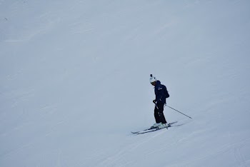 Photo of Person Skiing