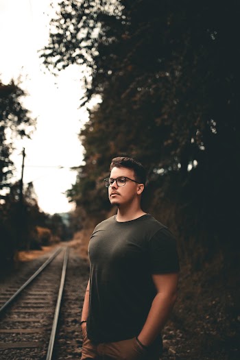 Photo of Person Wearing Black Shirt