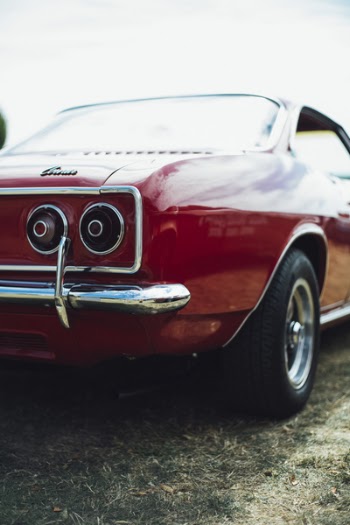 Photo of Red Muscle Car