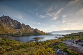 Photo of River Near Mountain