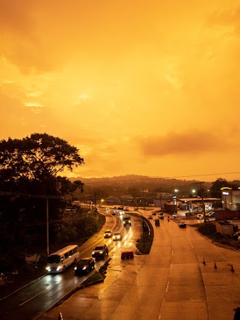 Photo of Roadway During Dawn