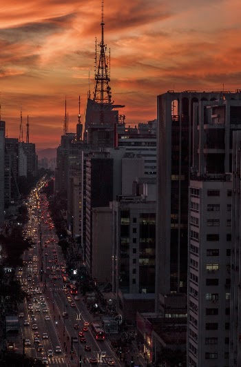Photo of Roadway Near Buildings