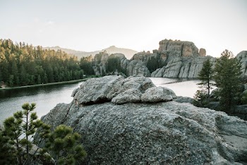 Photo of Rock Formations Near Forest