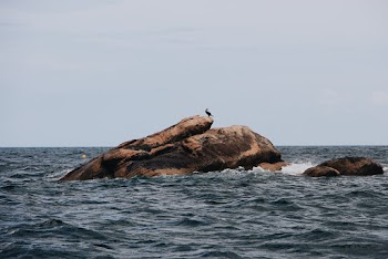 Photo Of Rock In The Sea During Daytime
