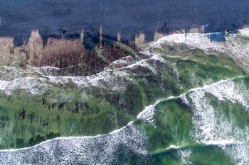 photo of sea waves