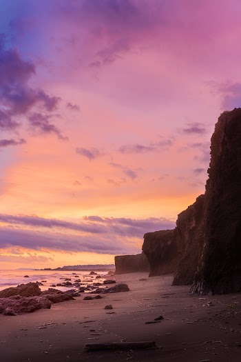 Photo of Seashore During Dawn
