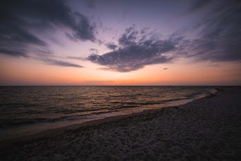 Photo of Seashore During Golden Hour