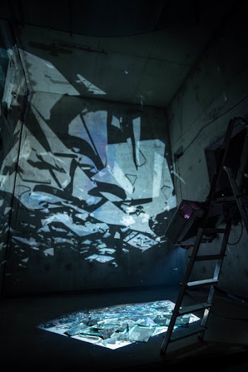 Photo of Shattered Mirror Near Ladder