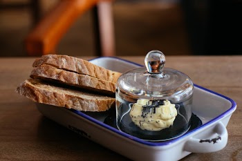 Photo of Sliced Loaf Bread and Butter