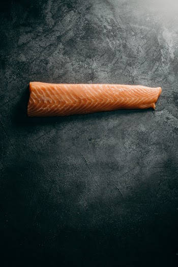 Photo Of Sliced Salmon 