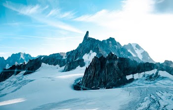 Photo of Snow-capped Mountain