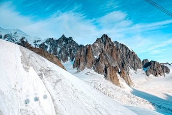 Photo of Snow-capped Mountain