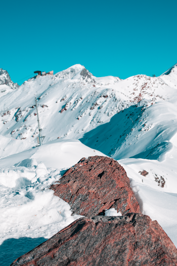Photo of Snow Capped Mountain During Daytime
