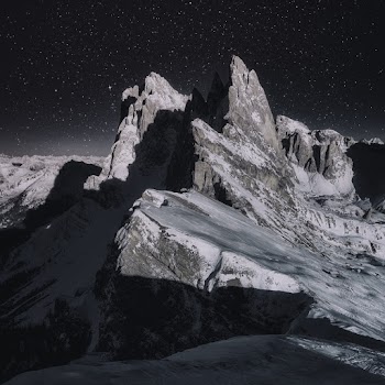 Photo of Snow Capped Mountain During Evening