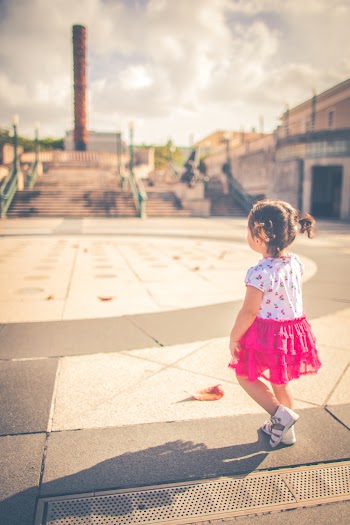 Photo Of Toddler Wearing Pink Dress
