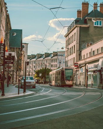 Photo of Tram on Street
