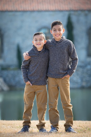 Photo of Two Boys Smiling