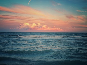 Photo of Waves During Golden Hour