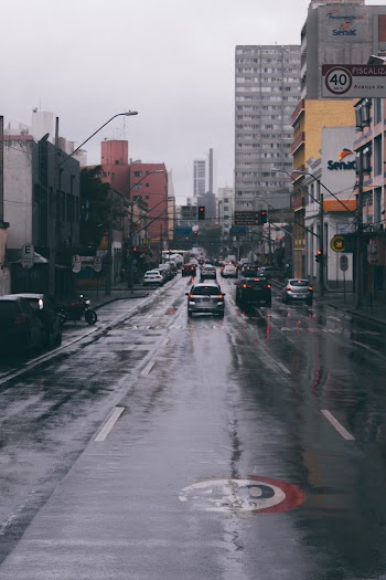 Photo of Wet Roadway