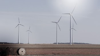 Photo of White Windmill Scenery