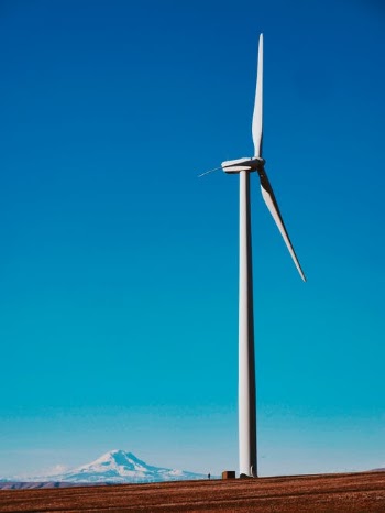 Photo of Wind Turbine Under Blue Sky · Free Stock Photo