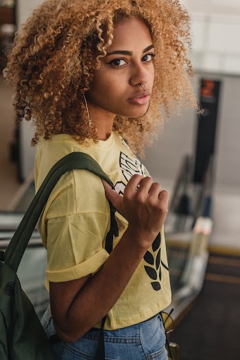 Photo of Woman Carrying Backpack