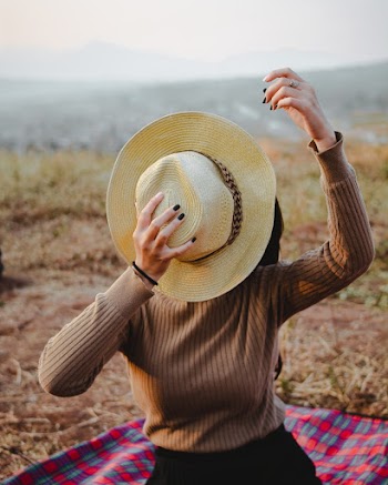 Photo Of Woman Covering Her Face