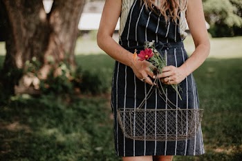 Photo Of Woman Holding Basket