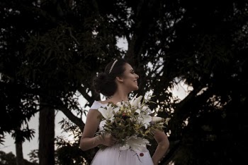 Photo of Woman Holding Bouquet