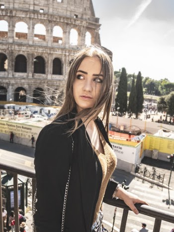 Photo Of Woman Holding On Handrail