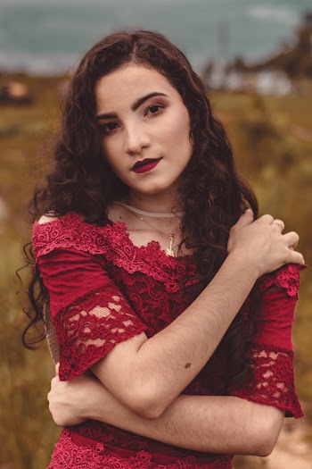 Photo Of Woman Hugging Herself
