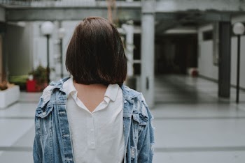 Photo Of Woman In Denim Jacket