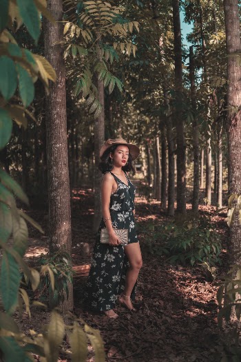 Photo Of Woman In The Woods