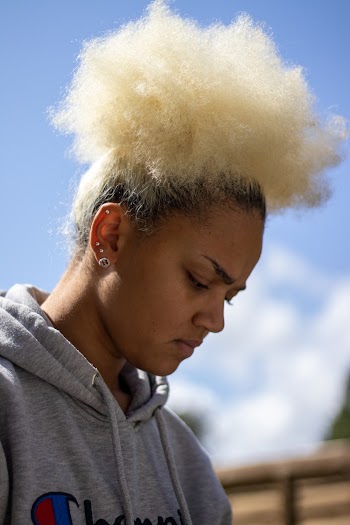 Photo of Woman Looking Downwards