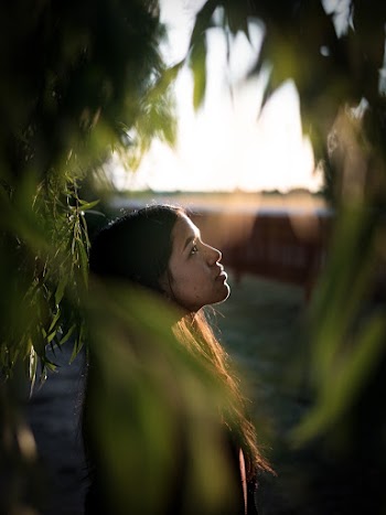 Photo of Woman Looking Up