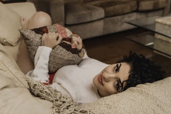 Photo Of Woman Lying On Sofa 