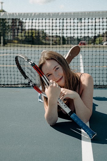 Photo Of Woman On Tennis Court