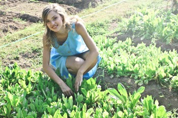 Photo of Woman Planting Vegetables